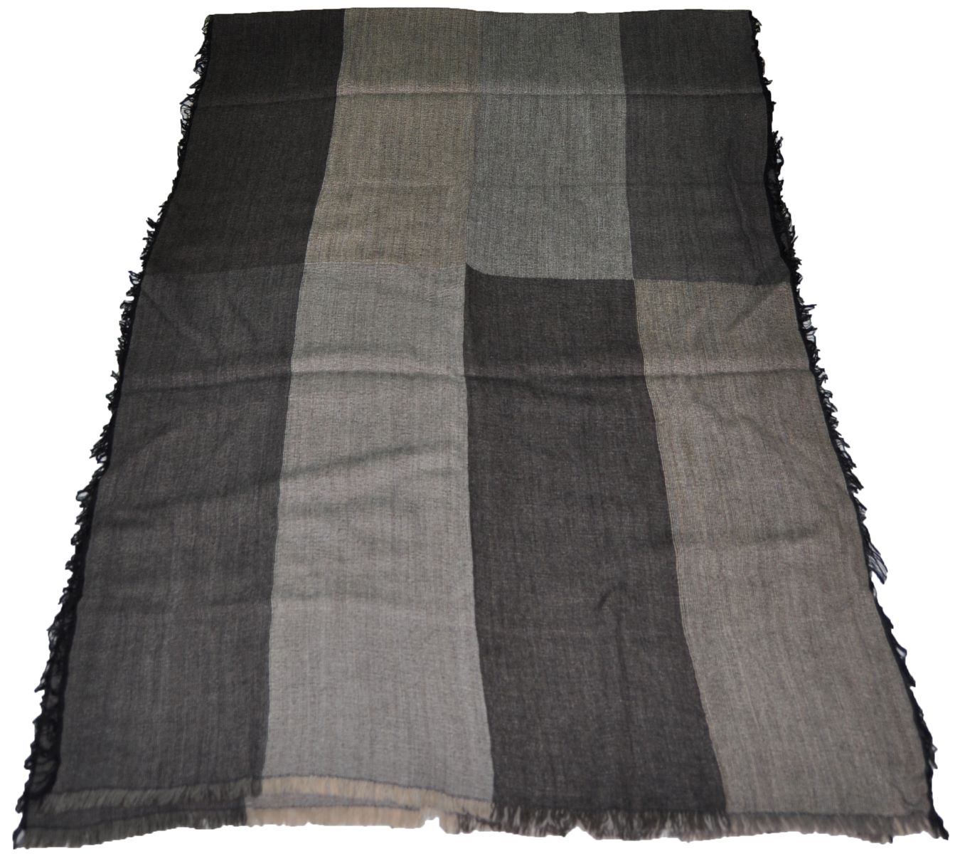 Sciarpona con rettangoli multicolor e unisex Made in Italy qualità 100% italiana - immagine 10