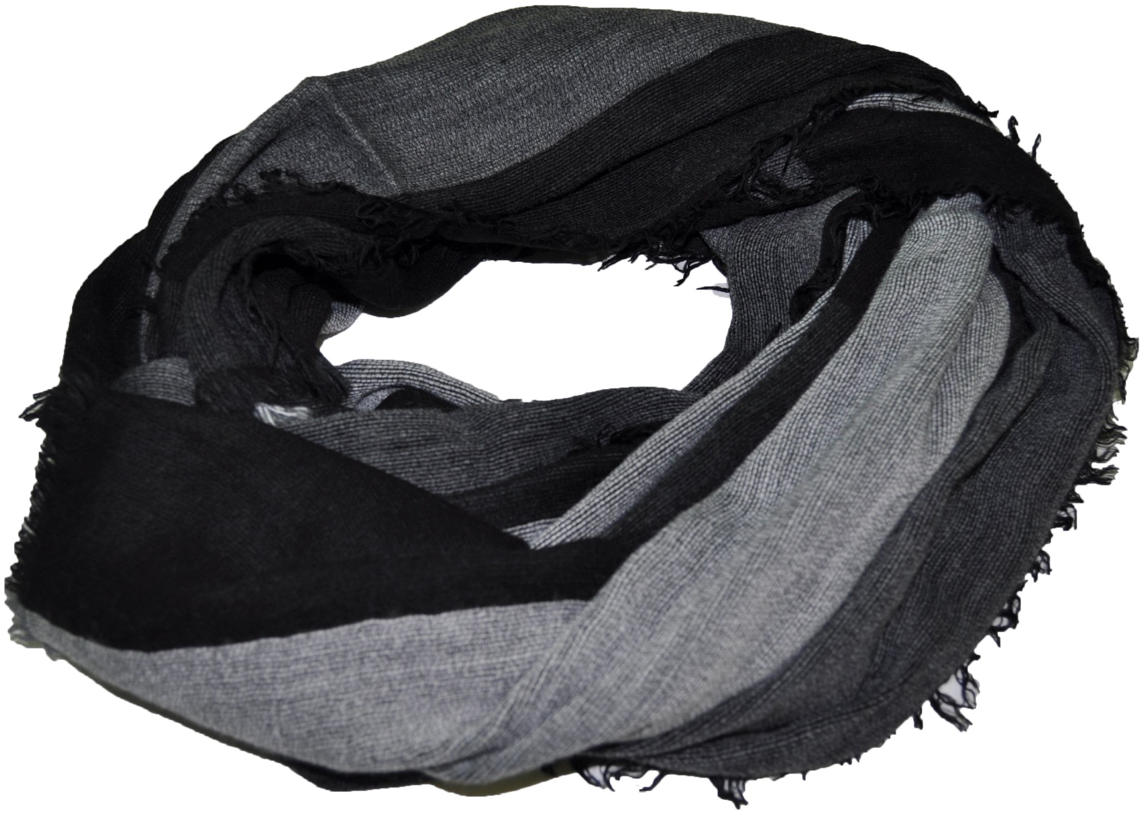 Sciarpona con rettangoli multicolor e unisex Made in Italy qualità 100% italiana - immagine 3