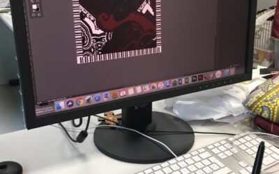 Progettazione di un disegno per foulard